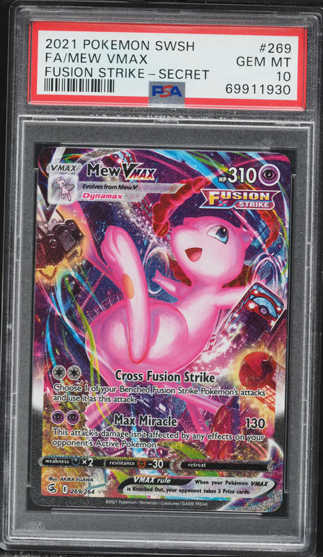 2021 Pokemon SWSH Celebrations Classic Collection Secret Rare Mew