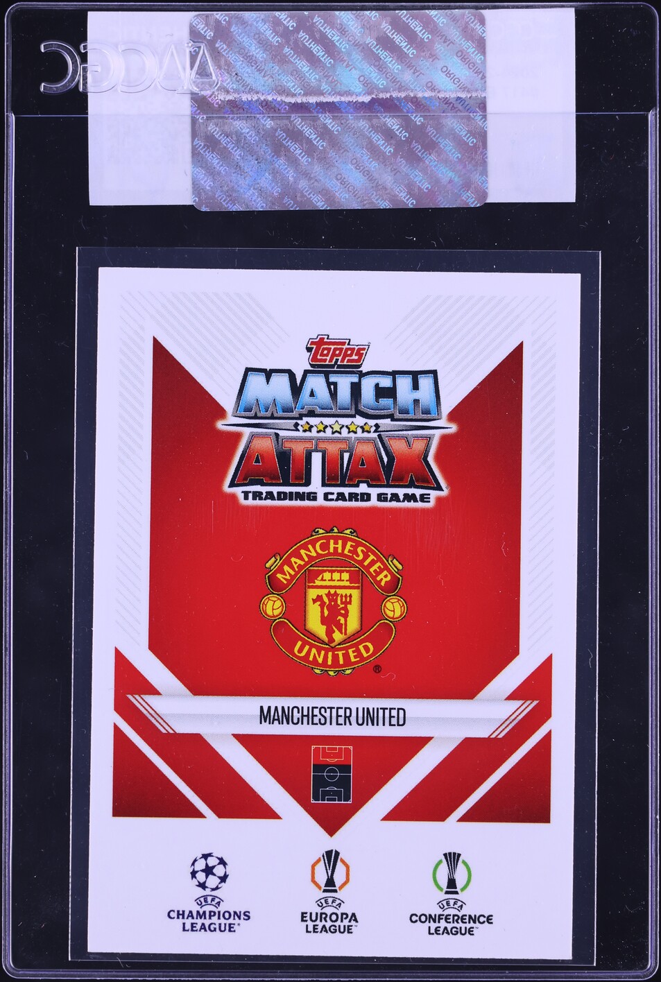 2024 Topps Match Attax UEFA CC Eric Cantona #417 CGC AUTH