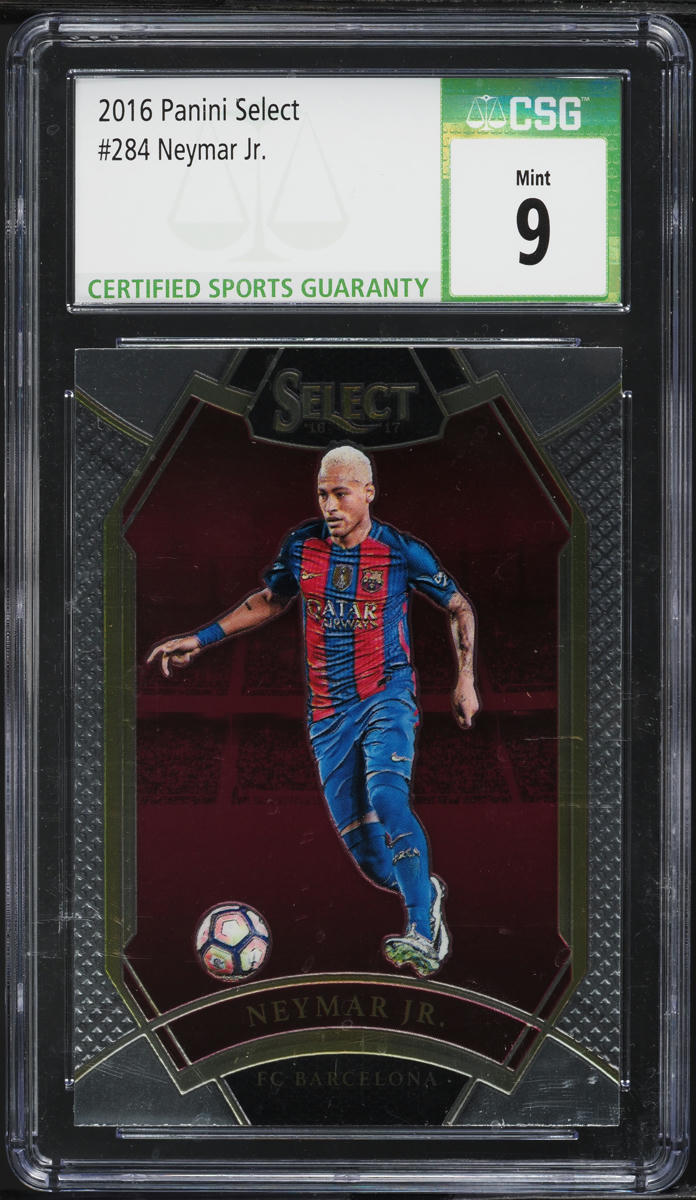 2016 Select Field Level Neymar Jr. #284 CSG 9 MINT
