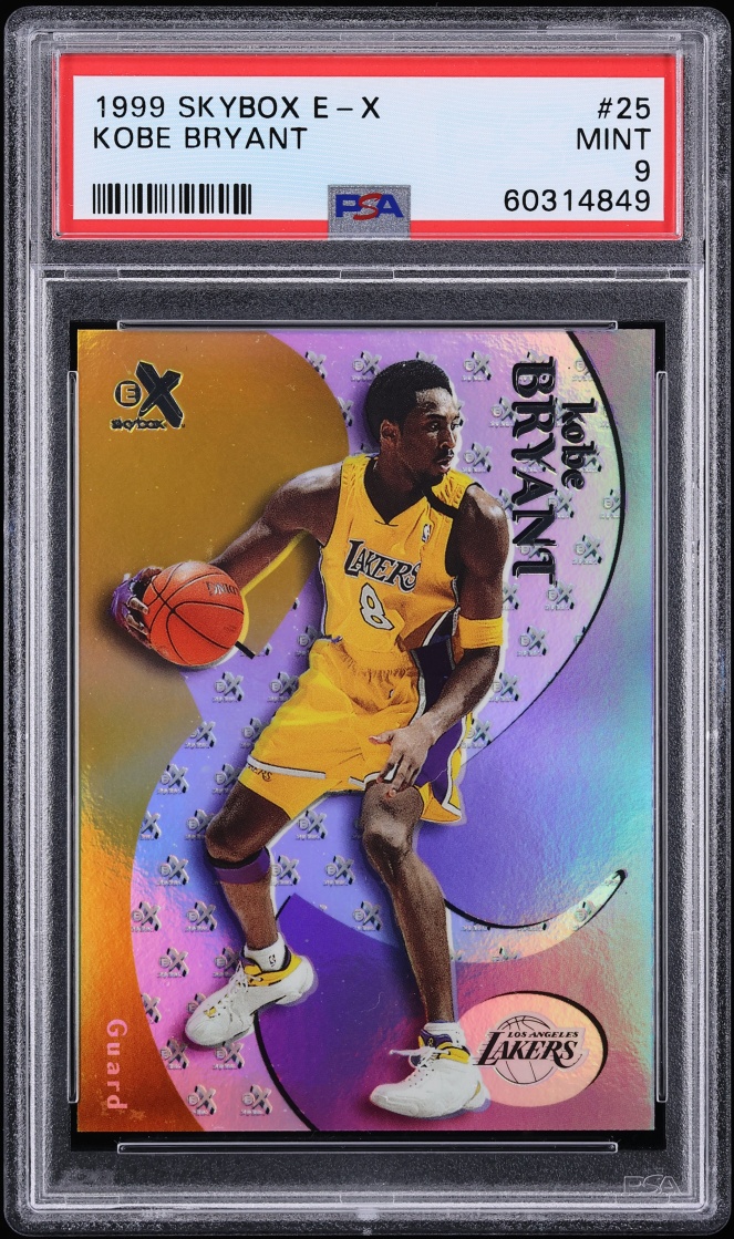 1999 Skybox E-X Kobe Bryant #25 PSA 9 MINT