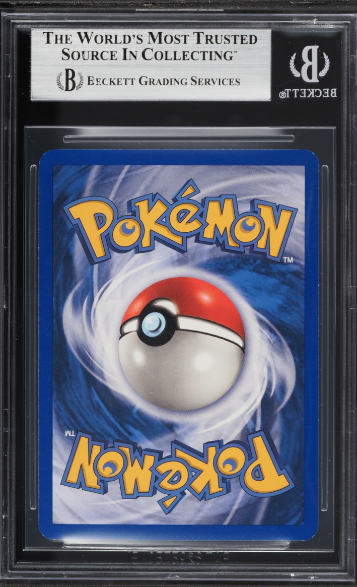 2002 Pokemon Legendary Collection Reverse Holo Omastar #58 BGS 8.5 NM-MT+