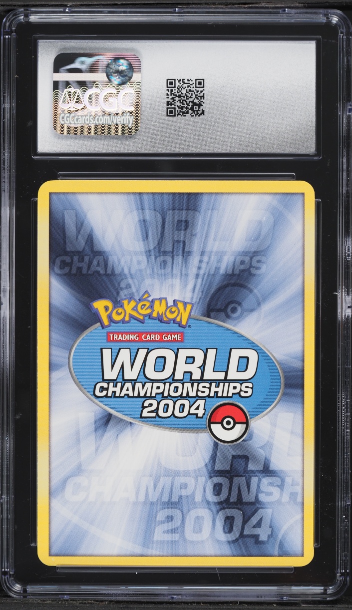 2004 Pokemon World Championships Deck Team Rushdown Kevin Nguyen Magneton #17 CGC 9 MINT