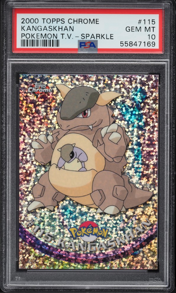 2000 Pokemon Topps Chrome Series 1 Sparkle Charizard #6 PSA 10 GEM