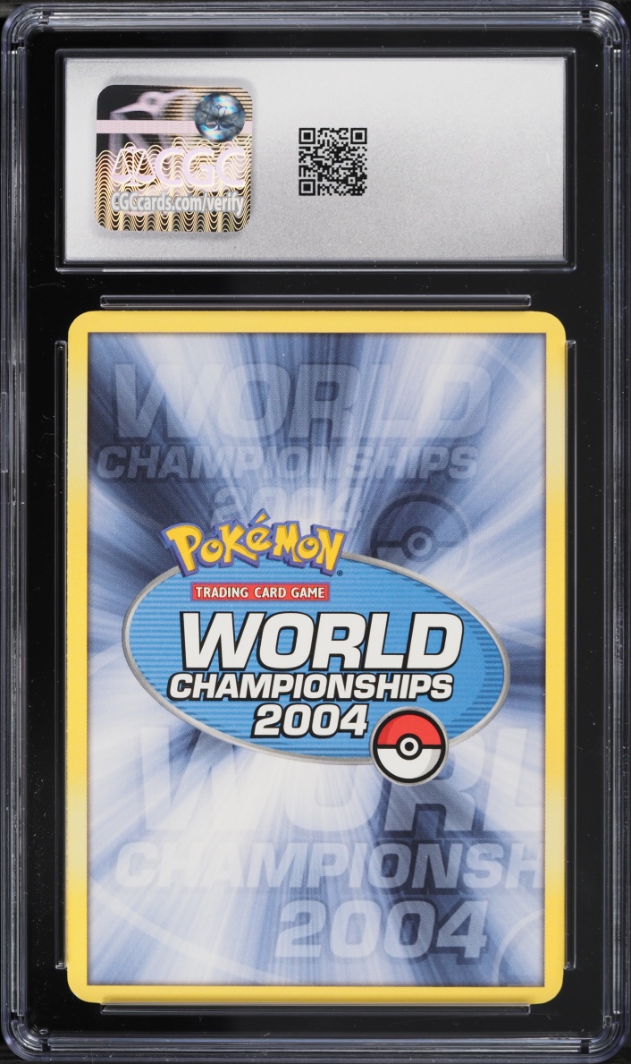 2004 Pokemon World Championship Decks Blaziken Tech Chris Fulop Steven's Advice #92 CGC 10 GEM
