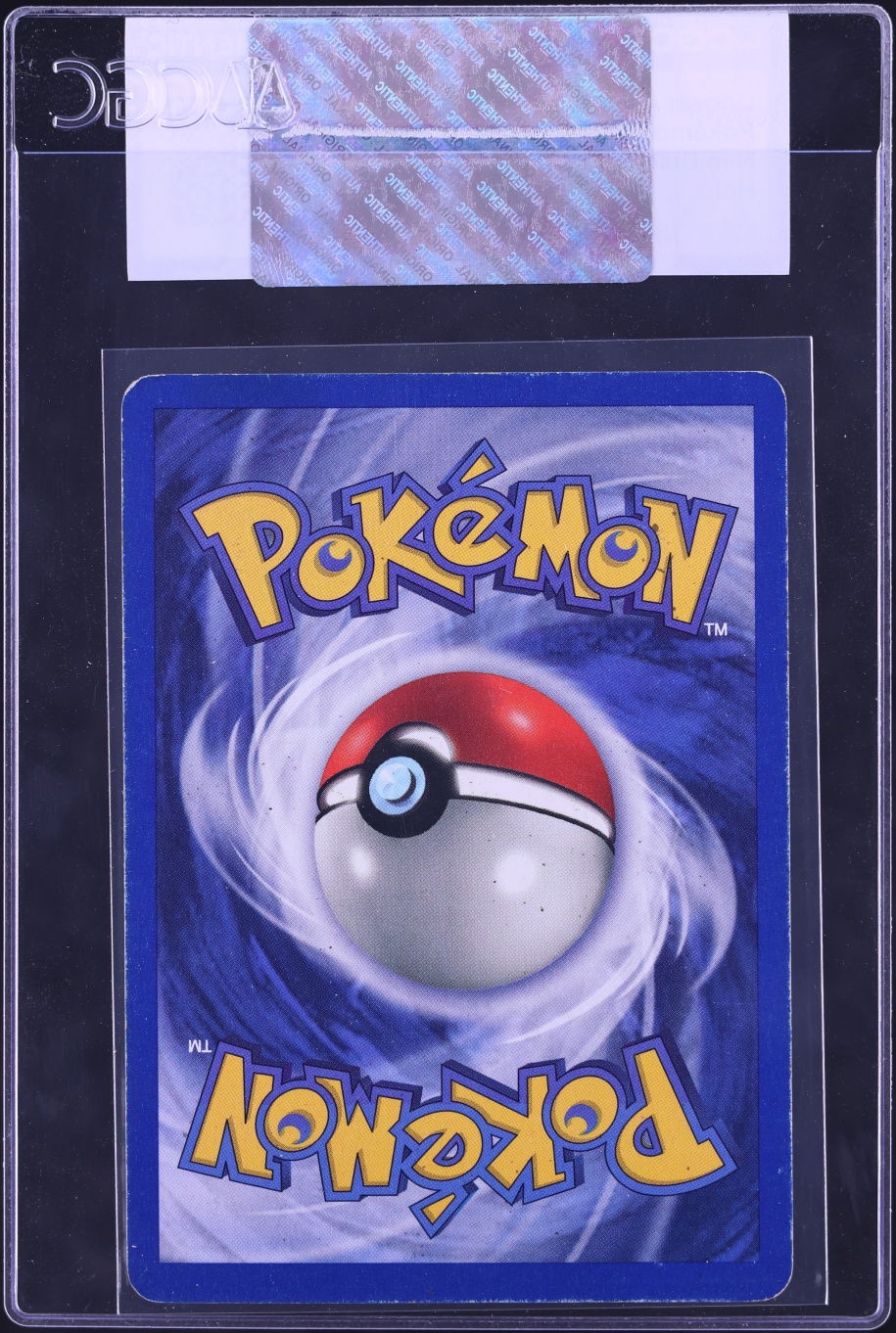 2001 Pokemon Neo Discovery Holo Unown A #14 CGC AUTH