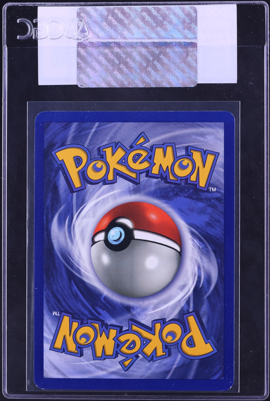1999 Pokemon Jungle Holo Vaporeon #12 CGC AUTH