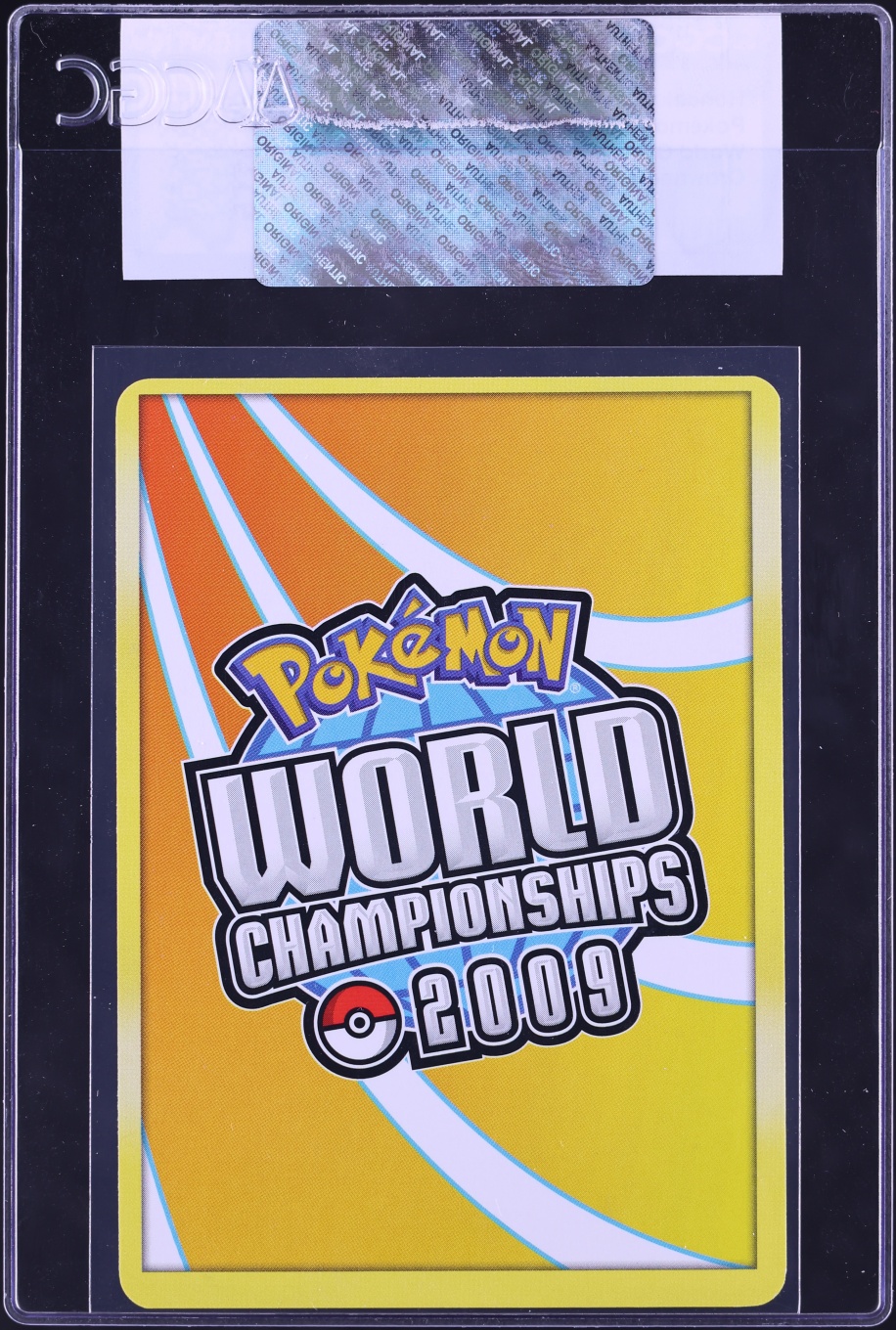 2009 Pokemon World Championship Decks Crowned Tiger Tsubasa Nakamura Honchkrow G #77 CGC AUTH