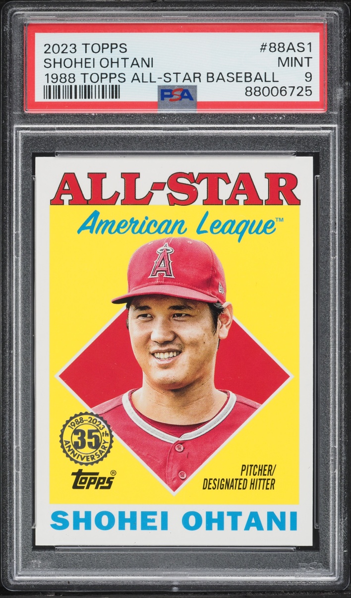 2023 Topps '88 All Star Shohei Ohtani #88AS-1 PSA 9 MINT