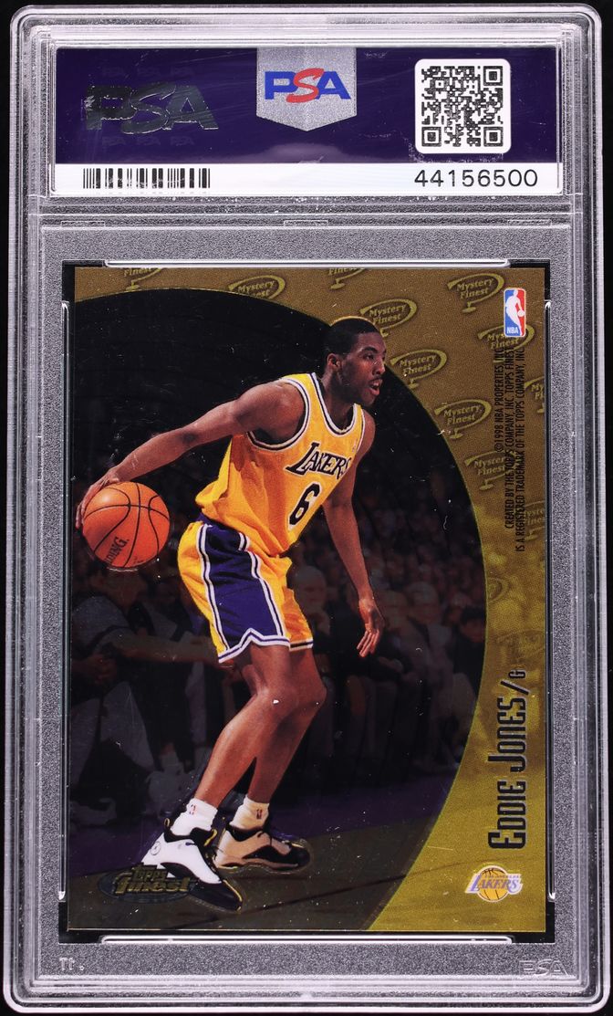 1998 Finest Mystery Eddie Jones & Michael Jordan #M20 PSA 10 GEM MINT