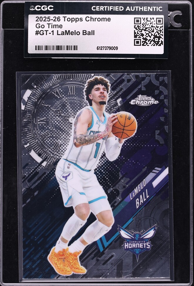2025 Topps Chrome Go Time LaMelo Ball #GT-1 CGC AUTH