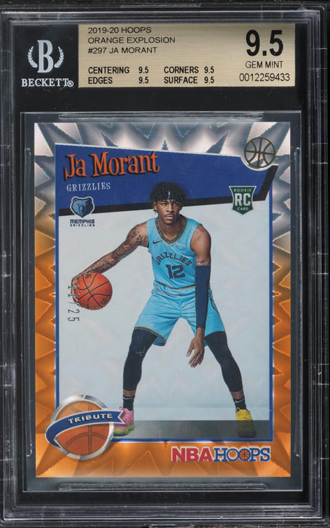 2019 Panini Contenders Draft Ticket Diamond Ja Morant ROOKIE AUTO