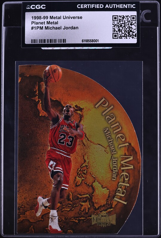 1998 Upper Deck MJx MJ Live Michael Jordan /100 #L16 PSA 8 NM-MT