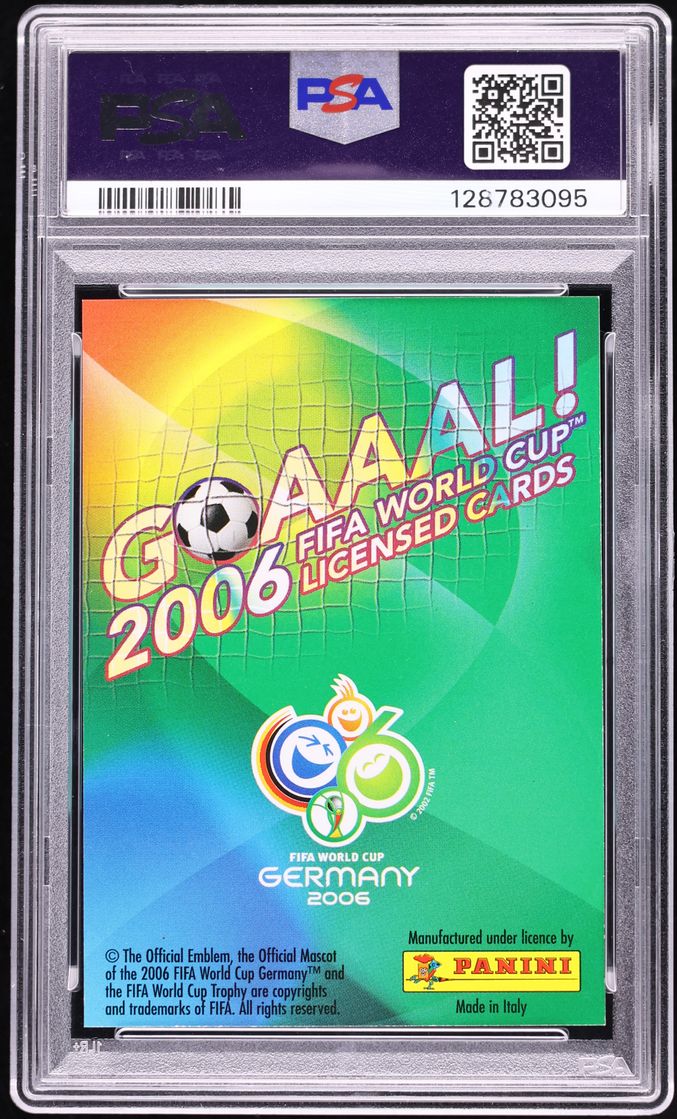 2006 Panini Goaaal! World Cup Germany Lionel Messi #106 PSA 9 MINT