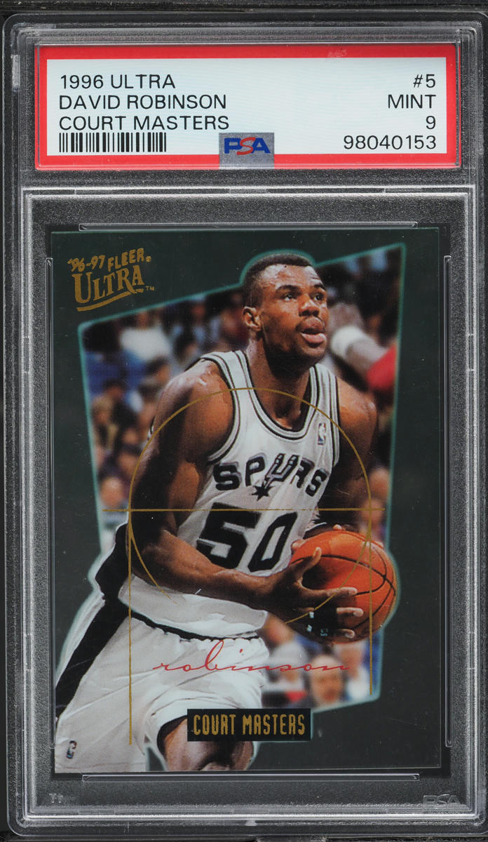 1996 Ultra Court Masters David Robinson #5 PSA 9 MINT