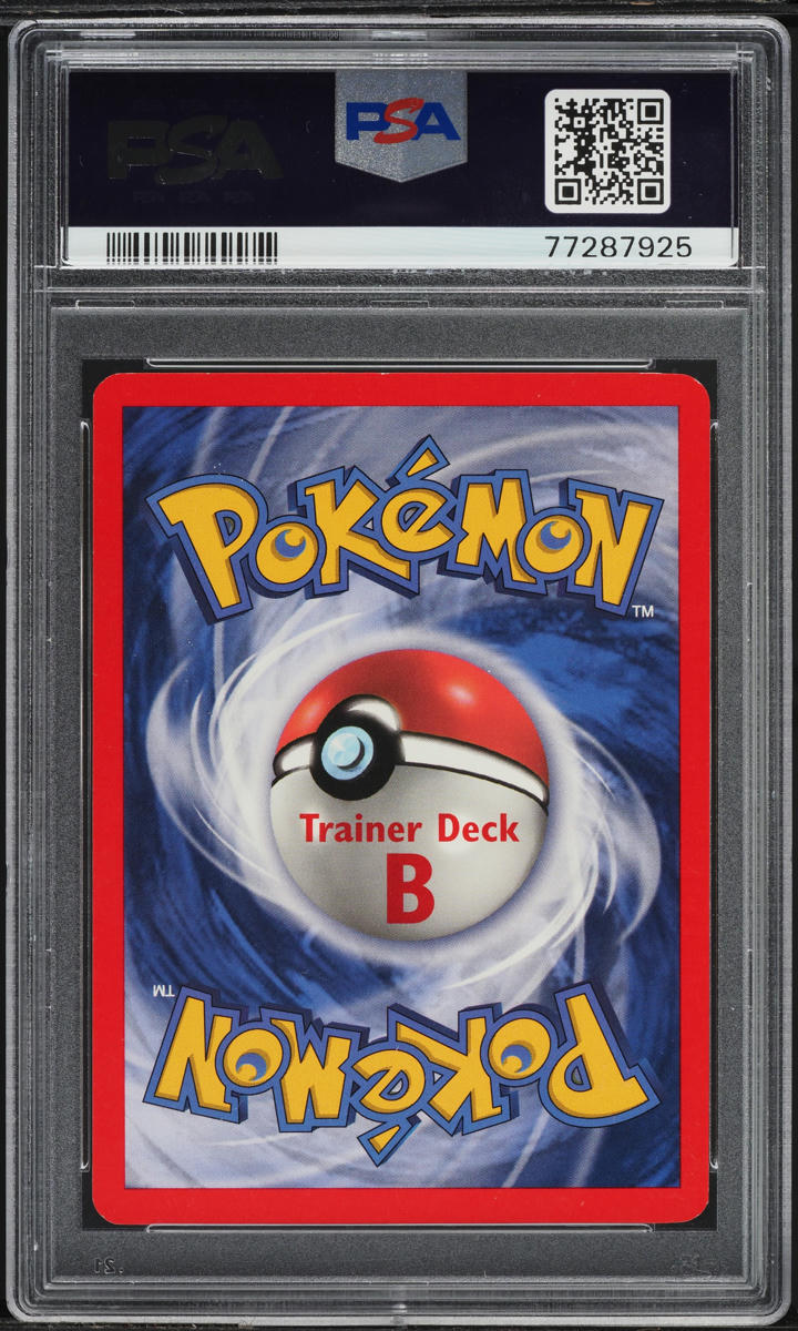 1999 Pokemon Base Set Trainer Deck B Blastoise #2 PSA 9 MINT