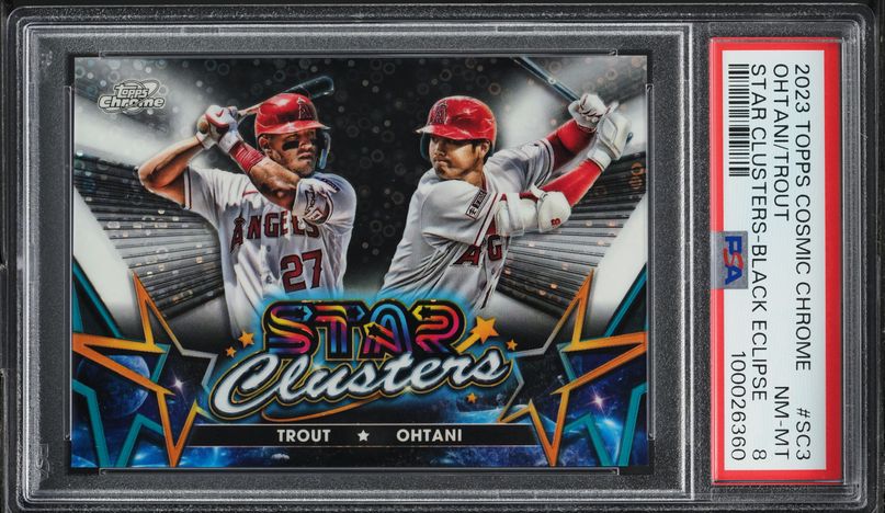 2022 Topps Chrome Black Shohei Ohtani AUTO #SO PSA 10 GEM