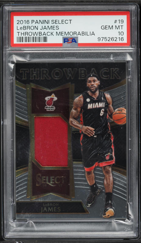 2016-17 Prestige Stat Stars #5 LeBron James on Fanatics Collect
