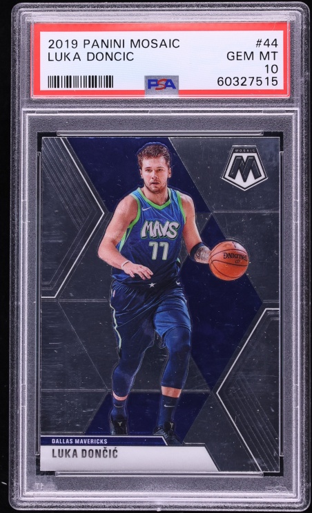 2019 Panini Mosaic Luka Doncic #44 PSA 10 GEM MINT