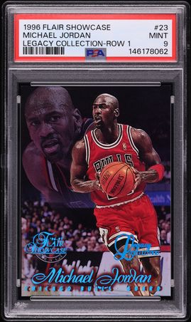 1996 Skybox E-X2000 Michael Jordan #9 PSA 9 MINT on Fanatics Collect