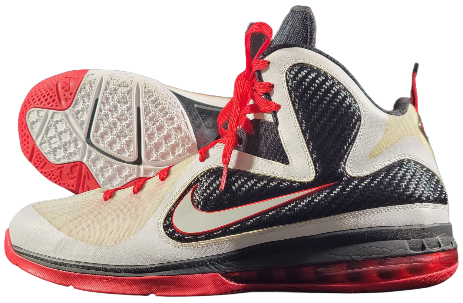 2011-12 LeBron James Game Worn Photo-Matched Sneakers - RGU LOA