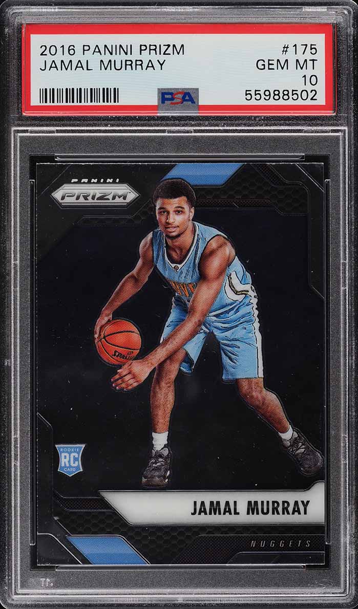 2016 Panini Prizm Jamal Murray ROOKIE #175 PSA 10 GEM MINT