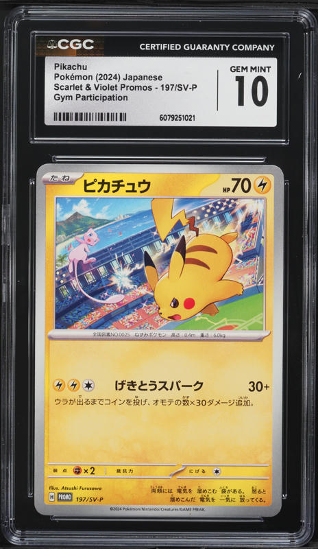 2024 Pokemon Japanese Scarlet & Violet Promo Gym