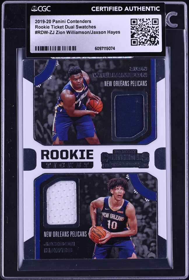 2019 Hoops Rookie Special Zion Williamson ROOKIE RC #1 BGS 9.5 GEM