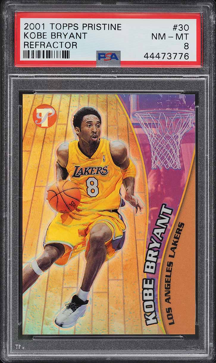 2001 Topps Chrome Fast & Furious Refractor Kobe Bryant PSA