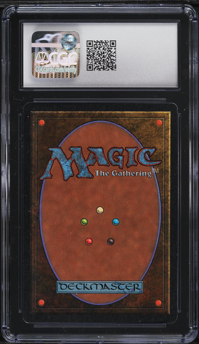 1993 Magic The Gathering MTG Unlimited Edition Dual Land Badlands CGC 10 GEM