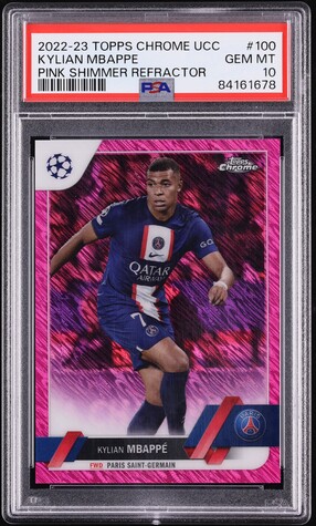2018 Donruss Optic Soccer Kylian Mbappe ROOKIE #53 PSA 10 GEM MINT