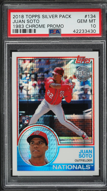 2022 Topps Now Juan Soto AUTO /99 #567A PSA 10 GEM MINT on