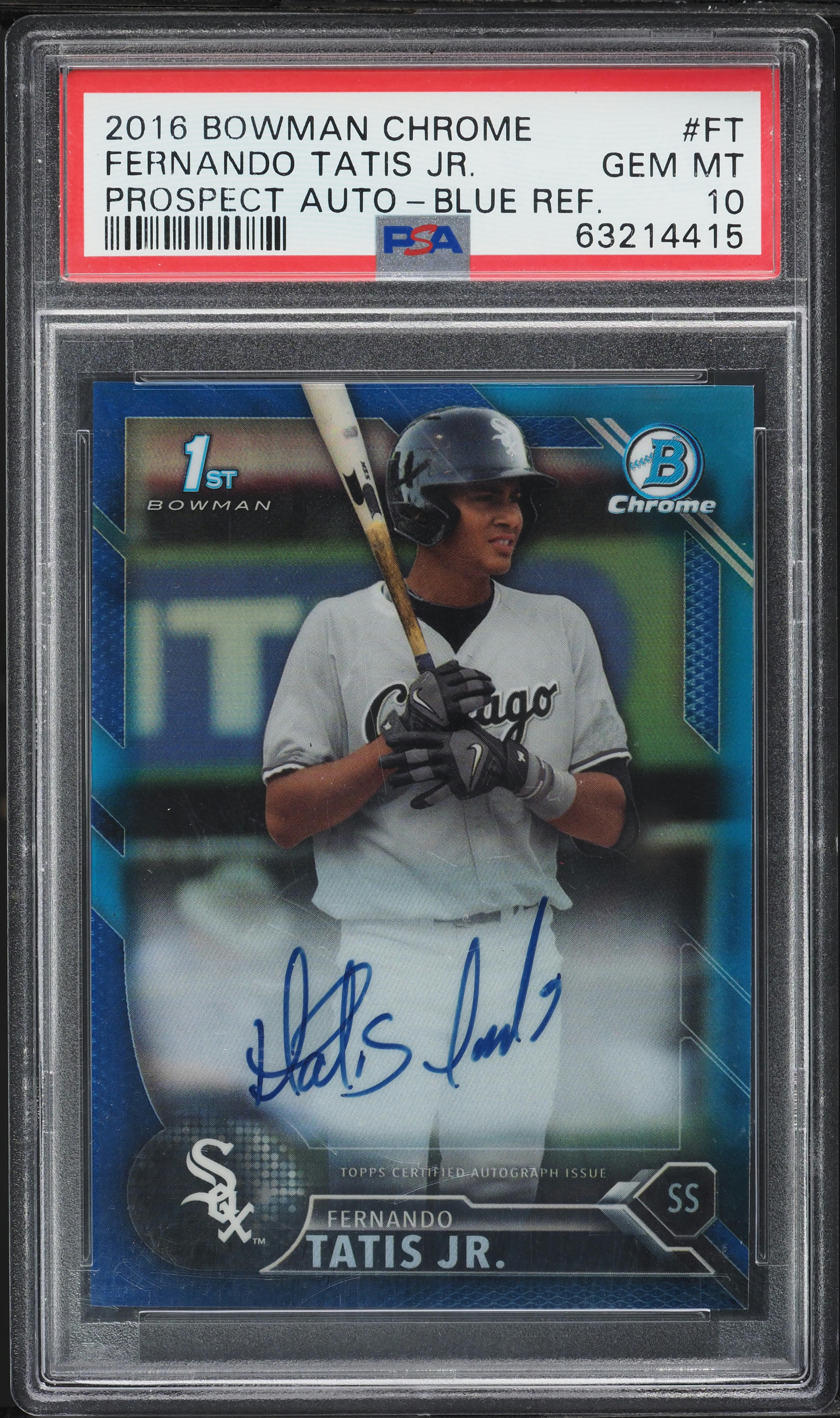 その他 2018 Bowman Fernando Tatis Jr. orange 25 2016 Bowman Chrome Blue Refractor Fernando Tatis Jr. AUTO