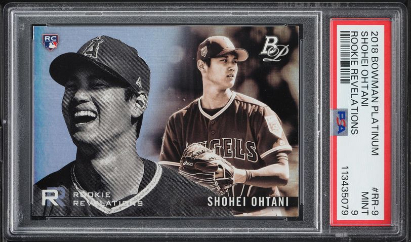 その他 2018 Bowman Platinum SHOHEI OHTANI 2018 Bowman Platinum With Glove Sky Blue Shohei Ohtani