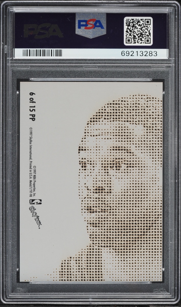 1997 Metal Universe Platinum Portrait Marcus Camby #6 PSA 10 GEM MINT