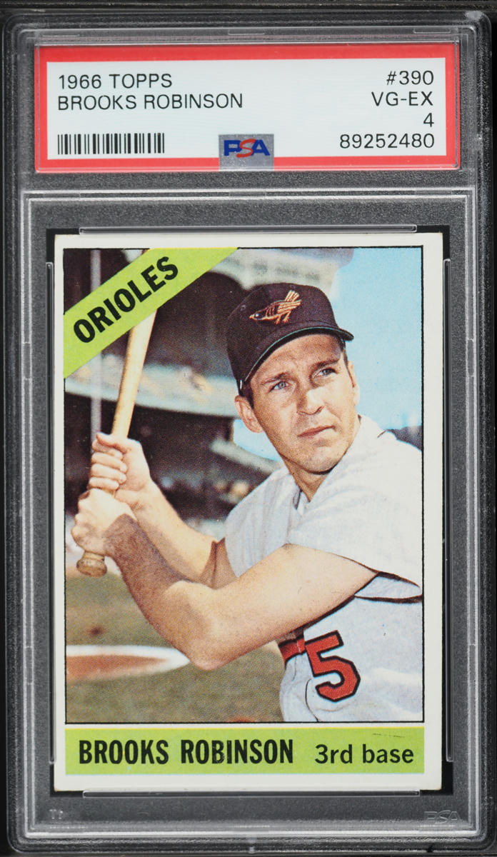 1966 Topps Brooks Robinson #390 PSA 4 VGEX