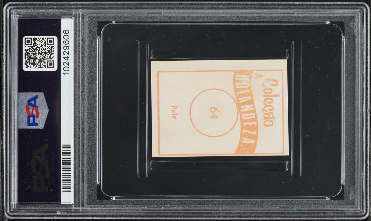 1967 Saravan Holandeza No 1 Pele #64 PSA 5 EX - Photo 2