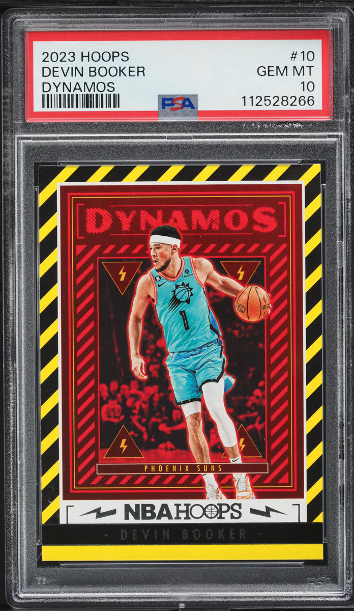 2023 Hoops Dynamos Devin Booker #10 PSA 10 GEM MINT