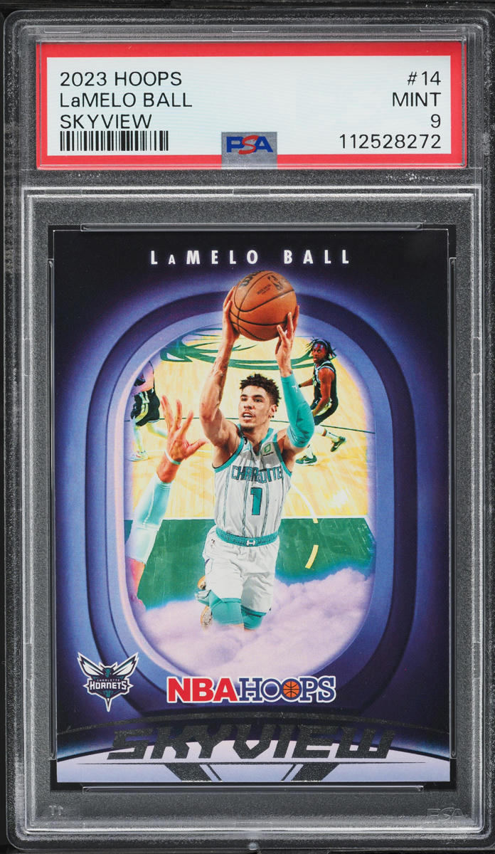 2023 Hoops Skyview LaMelo Ball #14 PSA 9 MINT