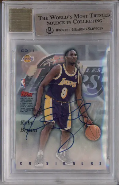 1997 Hoops Frequent Flyer Club Kobe Bryant #FF9 BGS 9.5 GEM