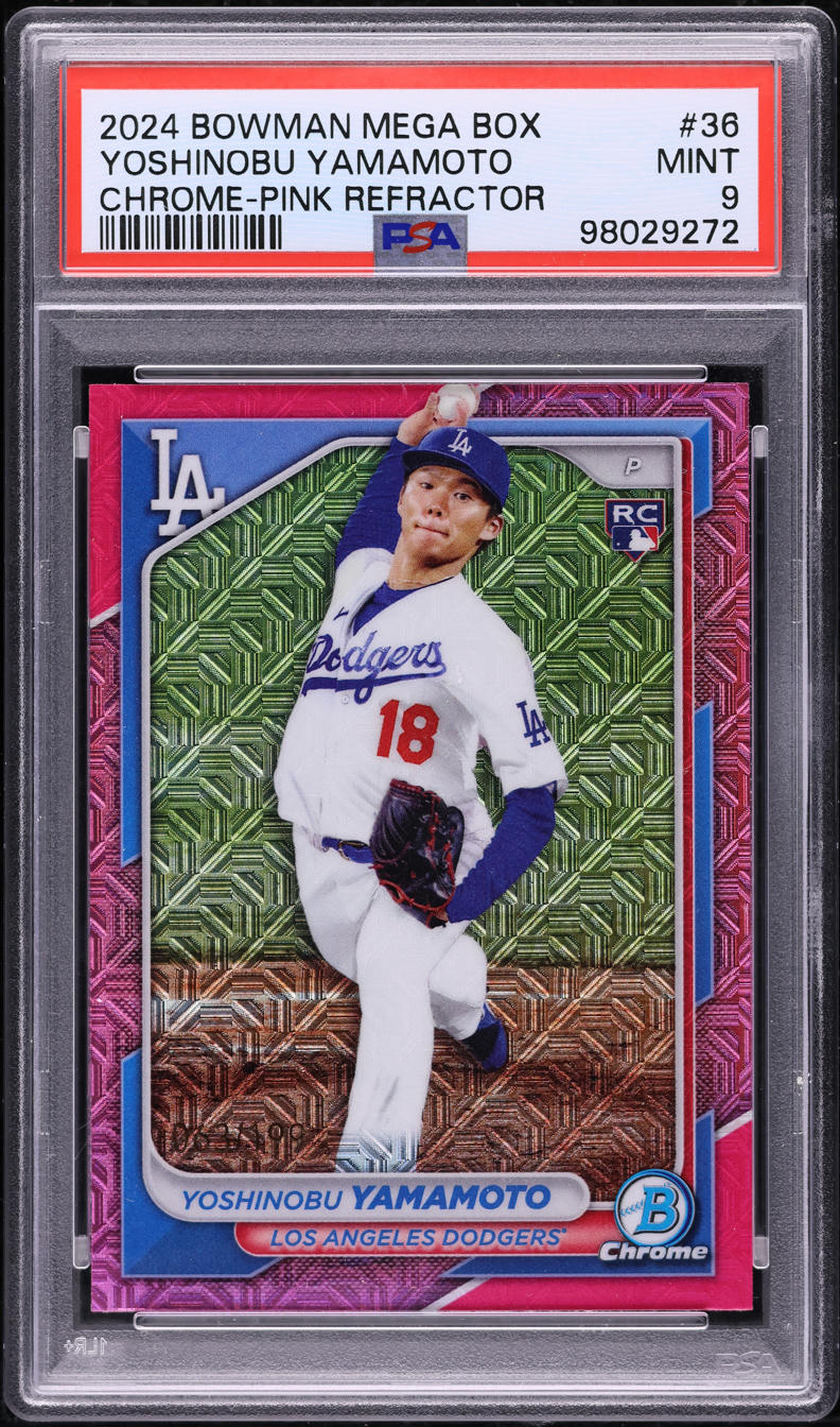 2023 Bowman Chrome Mega Box Baseball Cards – You Pick Individual Card – 15+ Free US Shipping – Near Mint