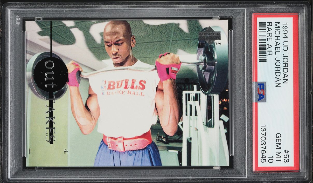 1994 Upper Deck MJ Rare Air Michael Jordan #53 PSA 10 GEM MINT