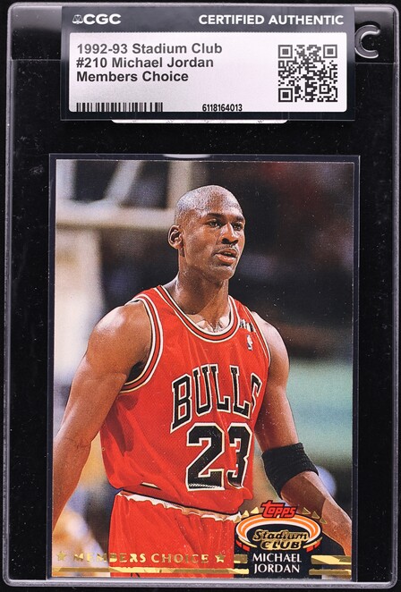 1992 Topps Archives Gold Michael Jordan #52 PSA 9 MINT on Fanatics