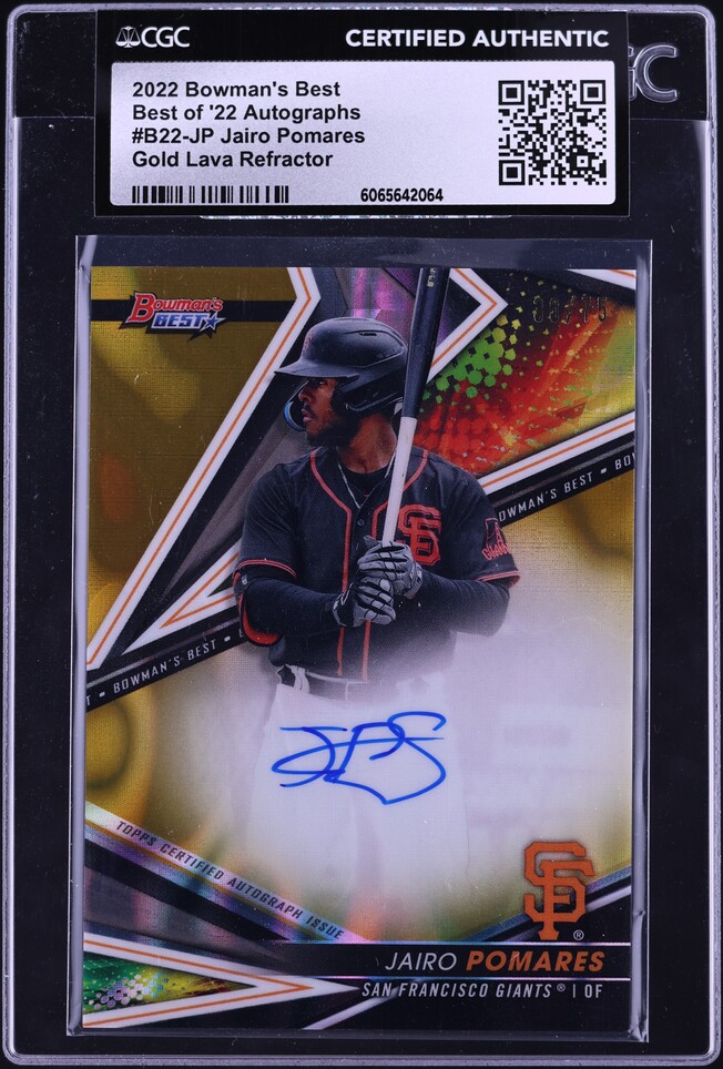 2019 Bowman's Best Of '19 Gold Refractor Wander Franco