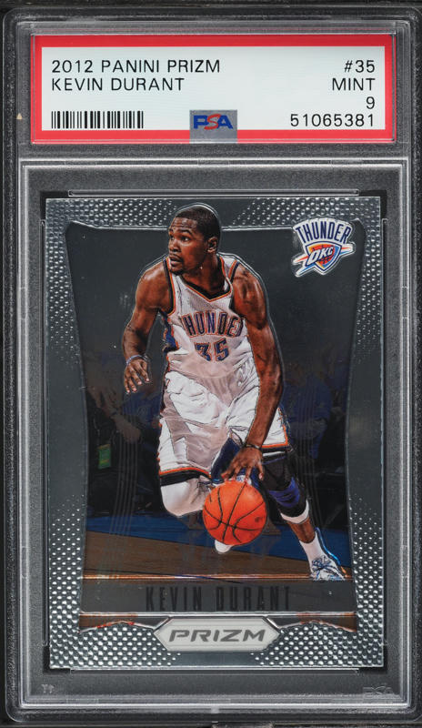 2013 Select Silver Prizm Kevin Durant #136 PSA 10 GEM MINT
