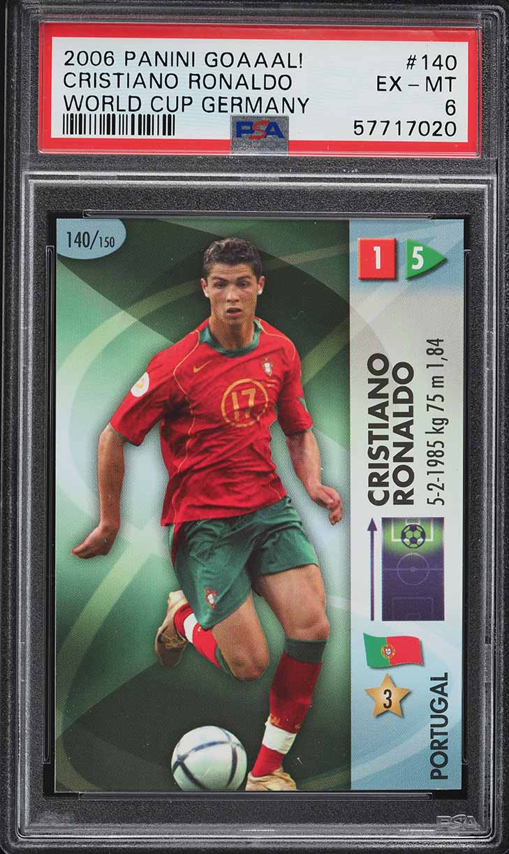 2006 WORLD CUP #169 クリスティアーノ・ロナウド PSA8 2006 WORLD CUP #169 クリスティアーノ・ロナウド PSA8 2006