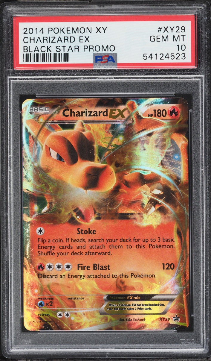 2014 Pokemon XY Black Star Promo Holo Charizard EX #XY29 PSA 10 GEM MINT