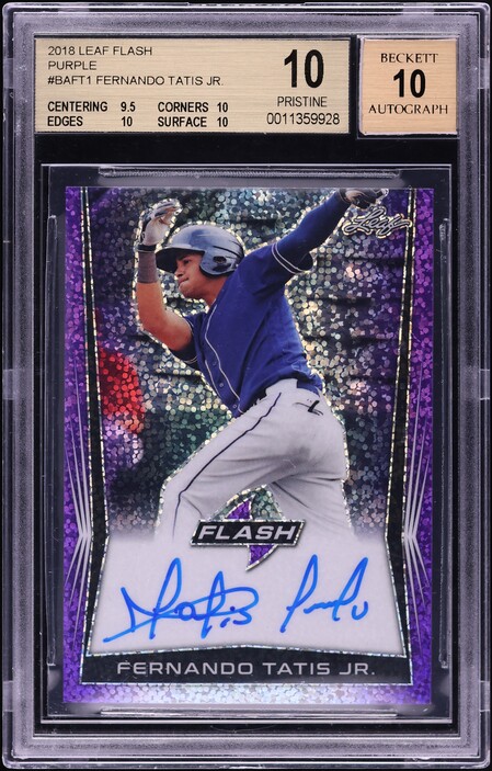 2018 National Treasures Gold Fernando Tatis Jr. PROSPECT PATCH