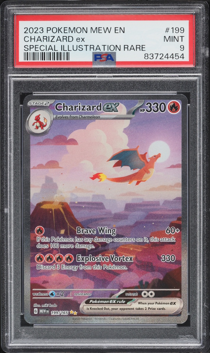 2023 Pokemon Scarlet & Violet 151 SIR Charizard Ex #199 PSA 9 MINT