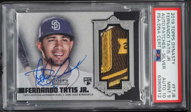 2019 Bowman Chrome Refractor Fernando Tatis Jr. ROOKIE AUTO /50