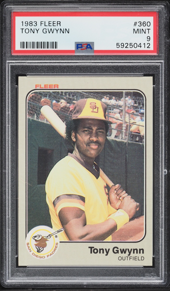 1983 Fleer Tony Gwynn ROOKIE #360 PSA 9 MINT